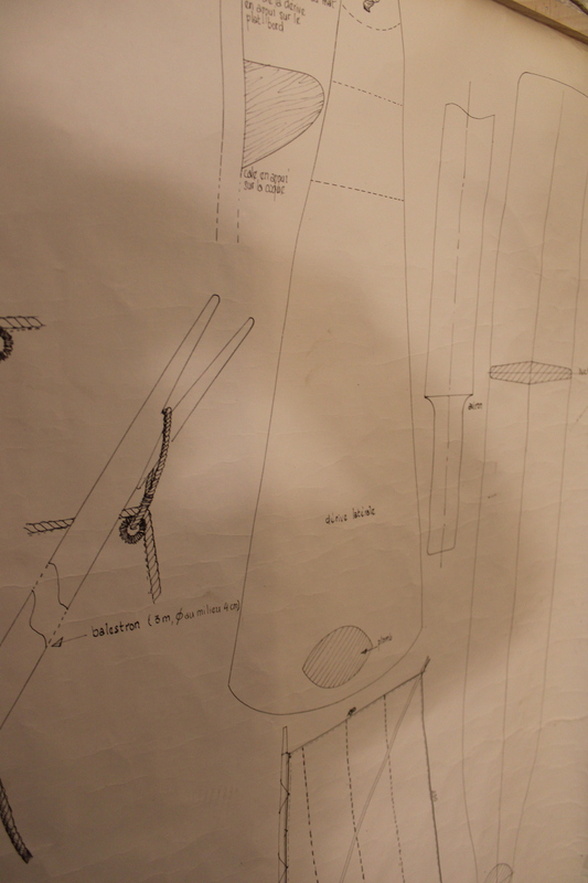 Plan de charpentier de marine 