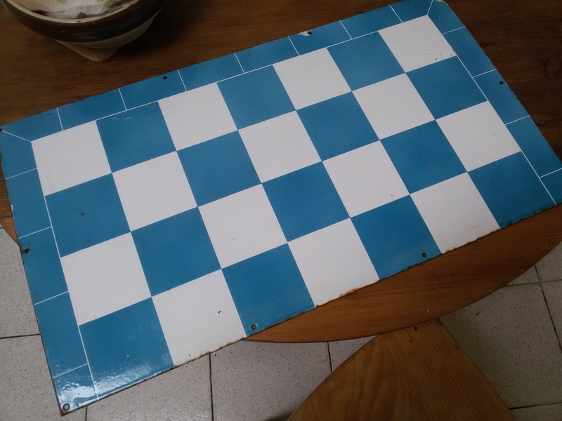 Plaque émaillée ancienne 