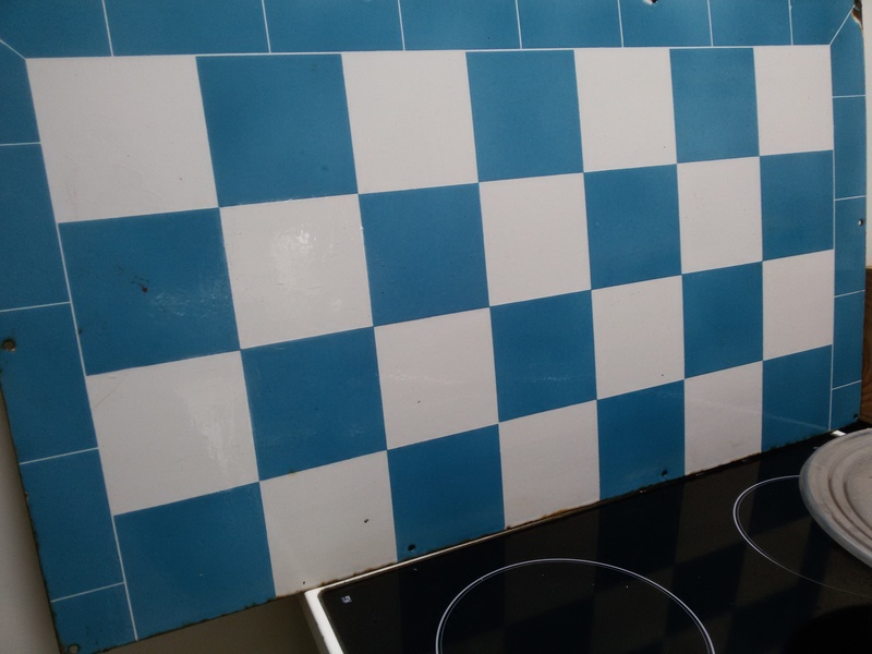 Plaque émaillée ancienne 