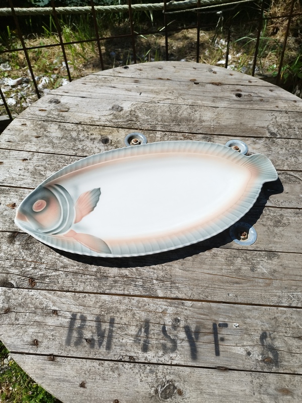 Plat à poisson Digoin