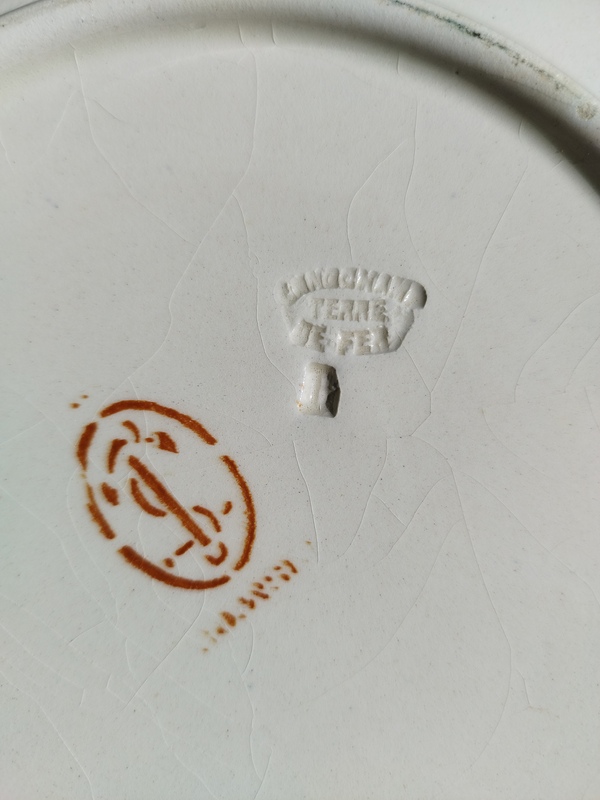 Plat vintage terres de feu