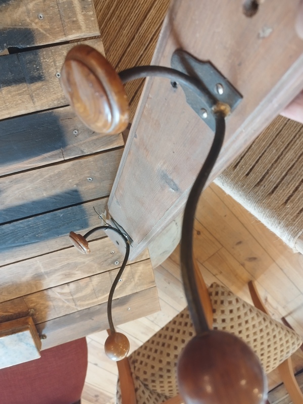 Porte manteaux deux patères