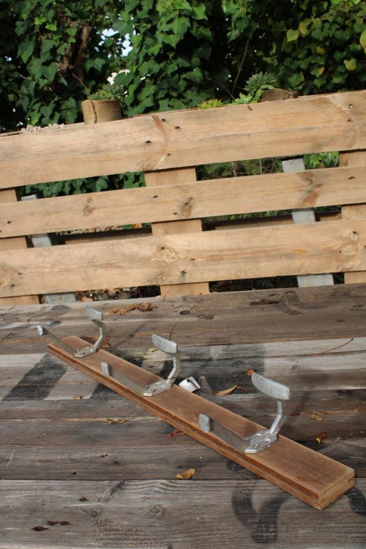 Porte manteaux patères alu