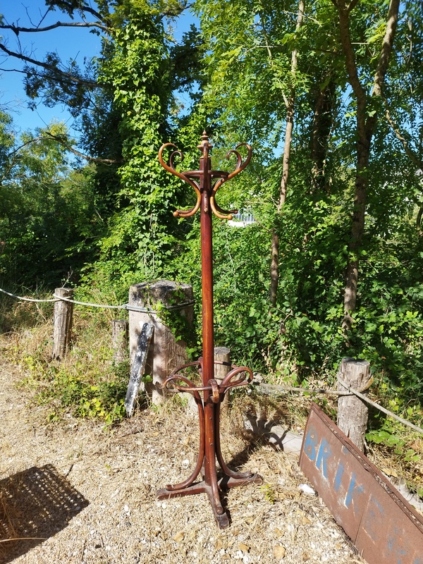 Porte manteaux perroquet début XXe 