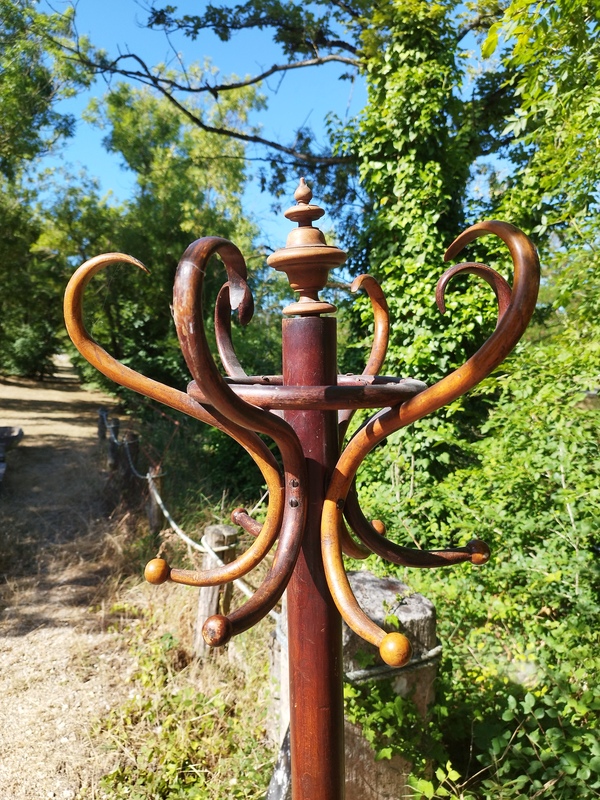 Porte manteaux perroquet début XXe 