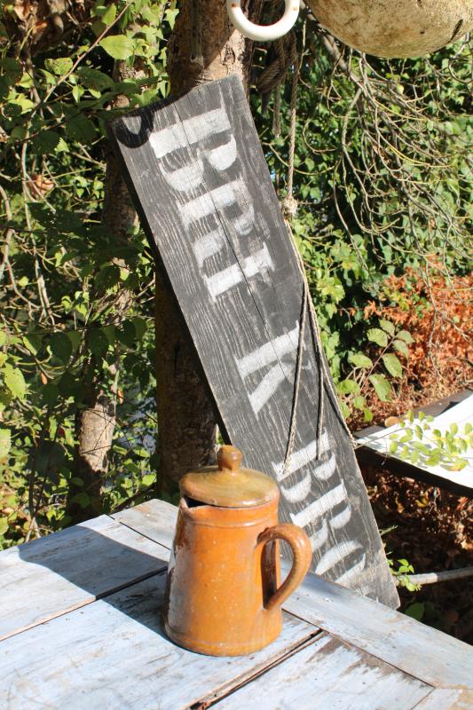 Pot à lait grès émaillé