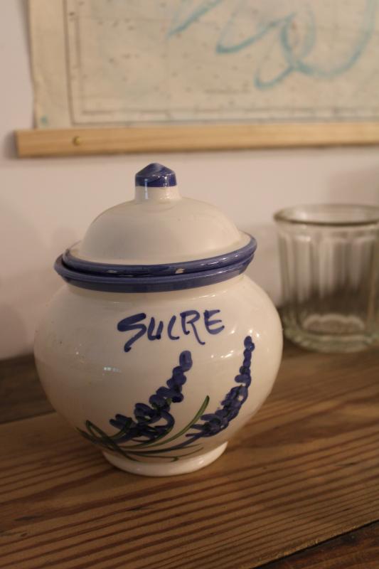Pot à sucre XXe