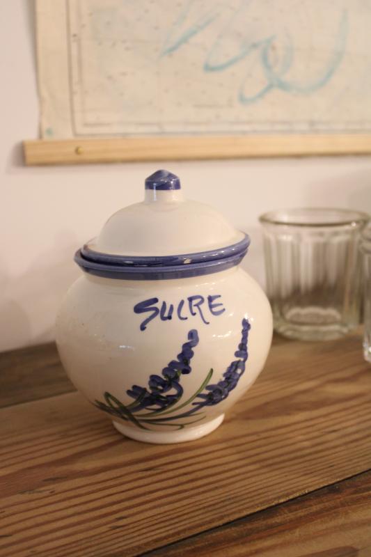 Pot à sucre XXe