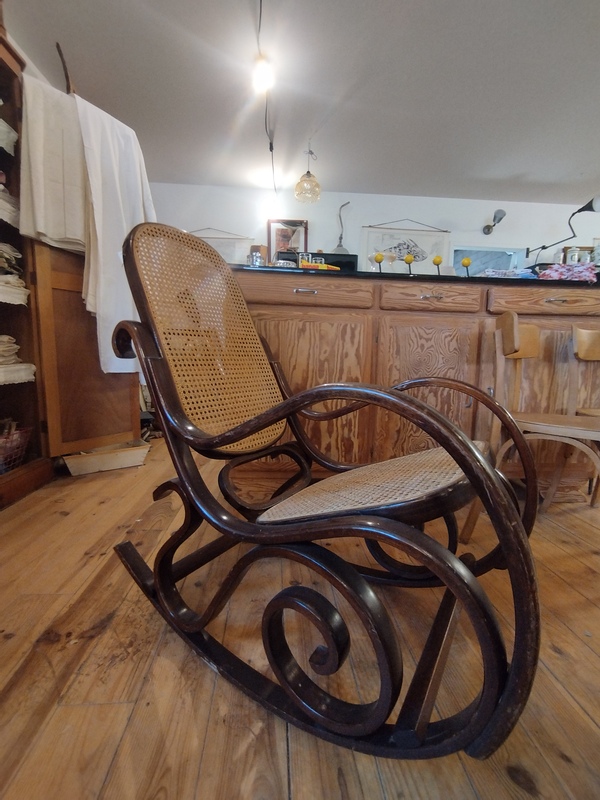 Rocking chair années 70 80 