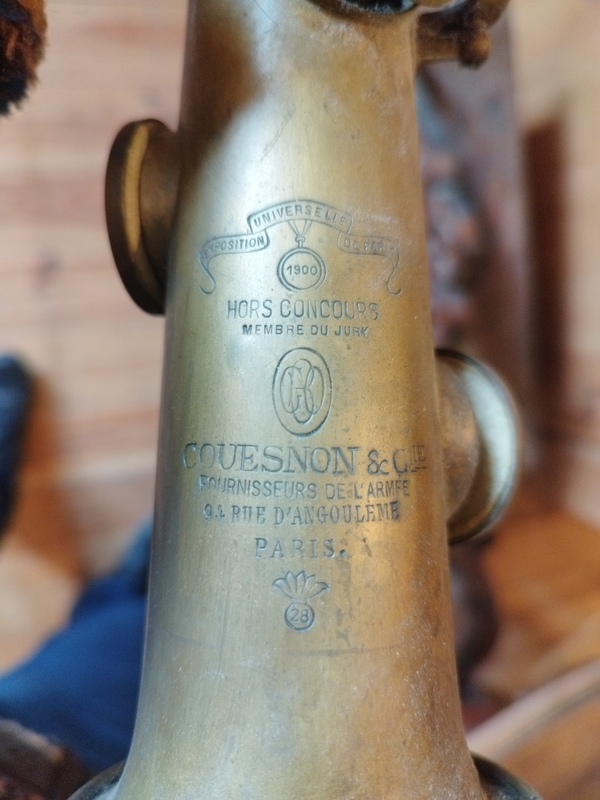 Saxo soprano Couesnon 1900
