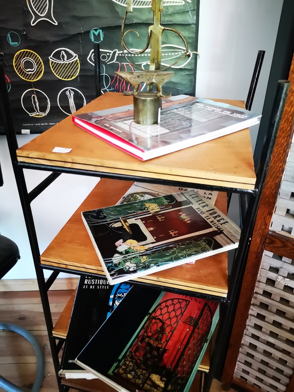 Sculpture auto portrait de forgeron