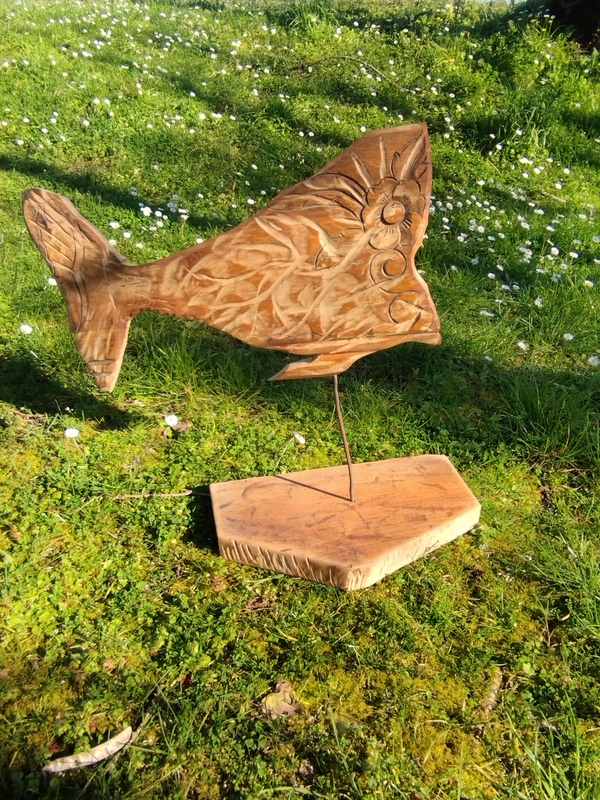Sculpture bois de récup