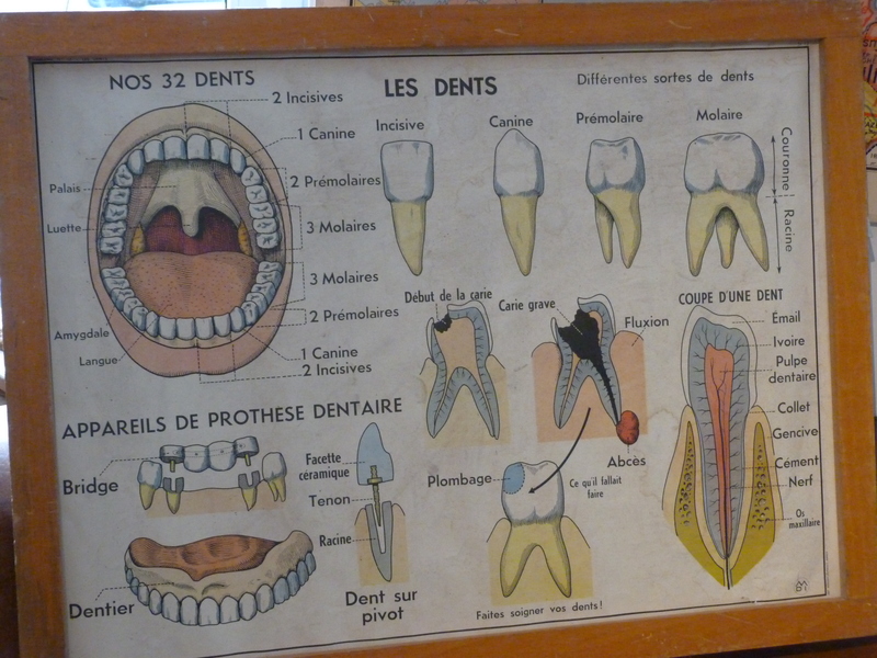 Série de 6 d'affiches scolaires MDI 