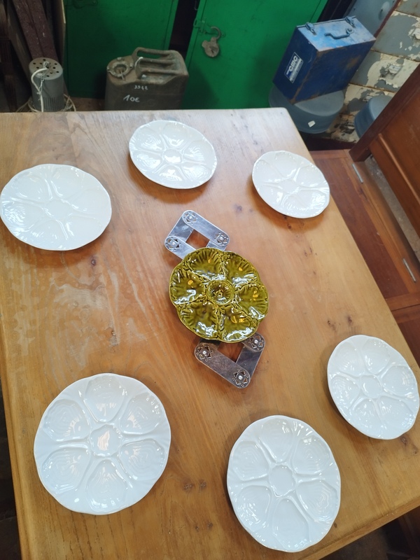 Service à huitres 