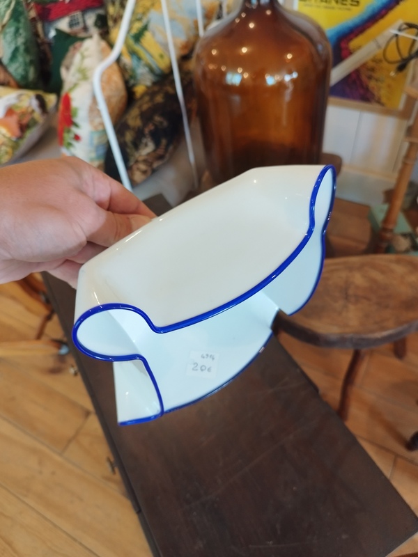 suspension en opaline drapée