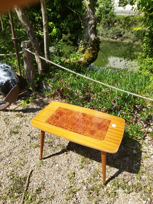 Table basse années 60 