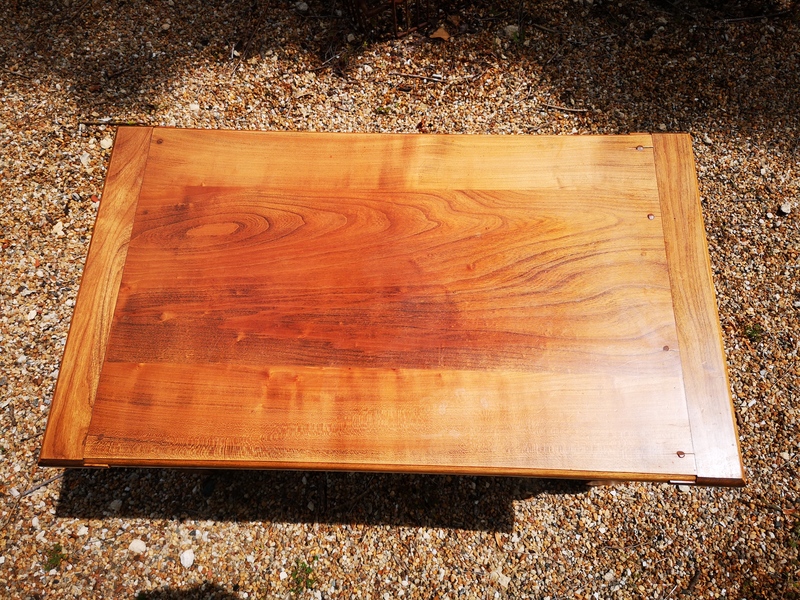 Table basse bois 60s