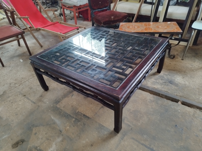 Table basse en treillis 70 80