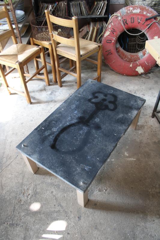 Table basse industrielle