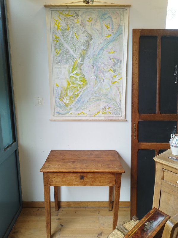 Table d'appoint rustique