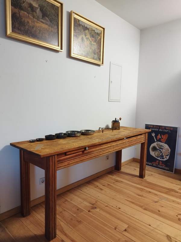 Table de boucher traiteur dans son jus. 