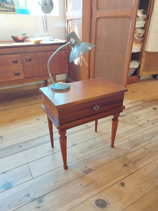 Table de chevet vintage 60's