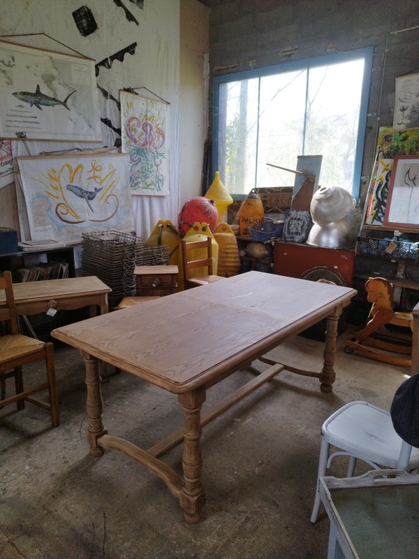 Table de ferme chêne
