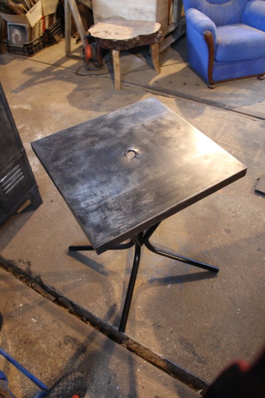 Table terrasse de bistro