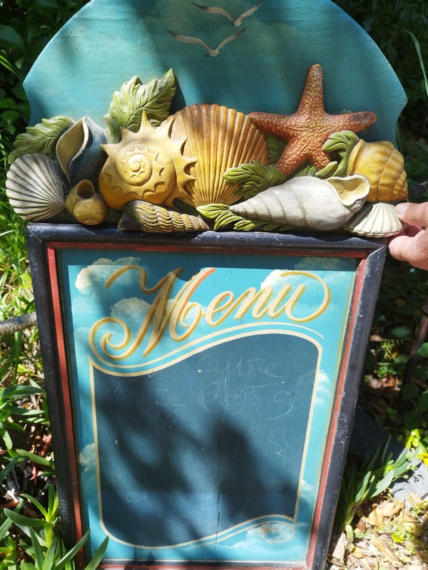 Tableau ardoise bois CC