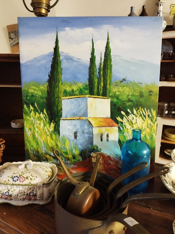 Tableau huile sur toile