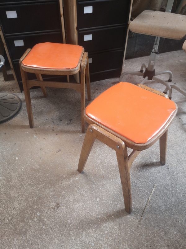 Tabouret design 60s