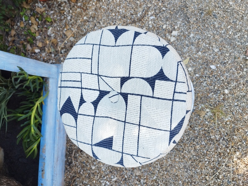 Tabouret tulipe chrome