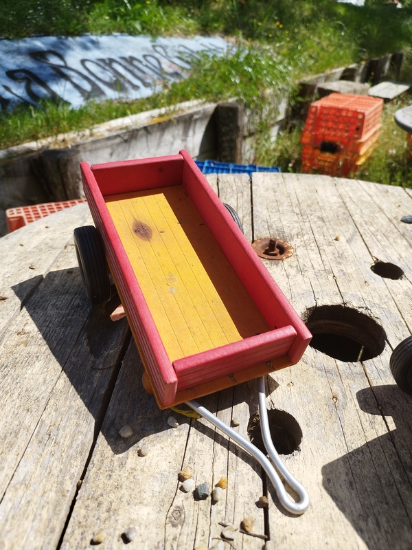 Tracteur et remorque Dejou 