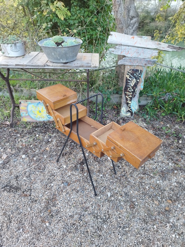 Travailleuse fer forgé 