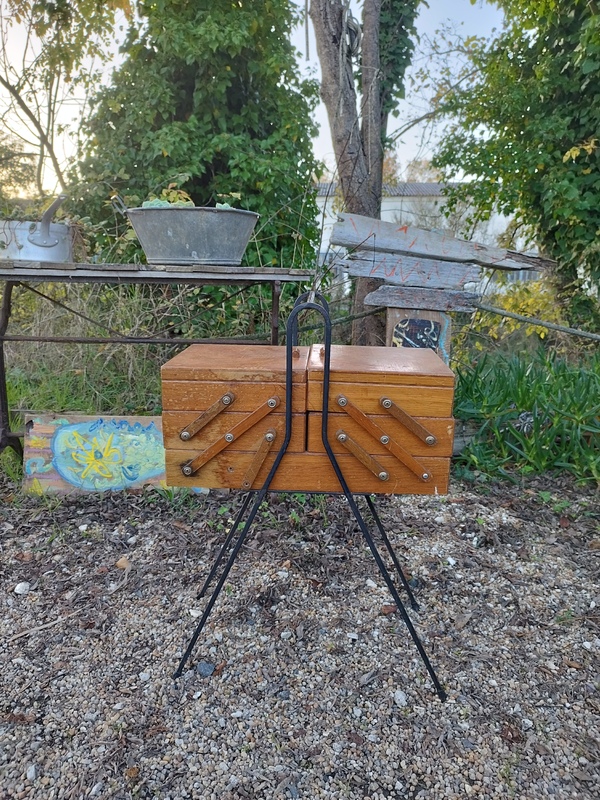 Travailleuse fer forgé 