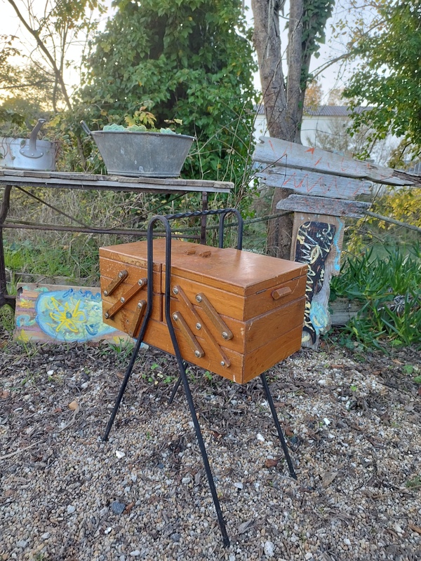 Travailleuse fer forgé 