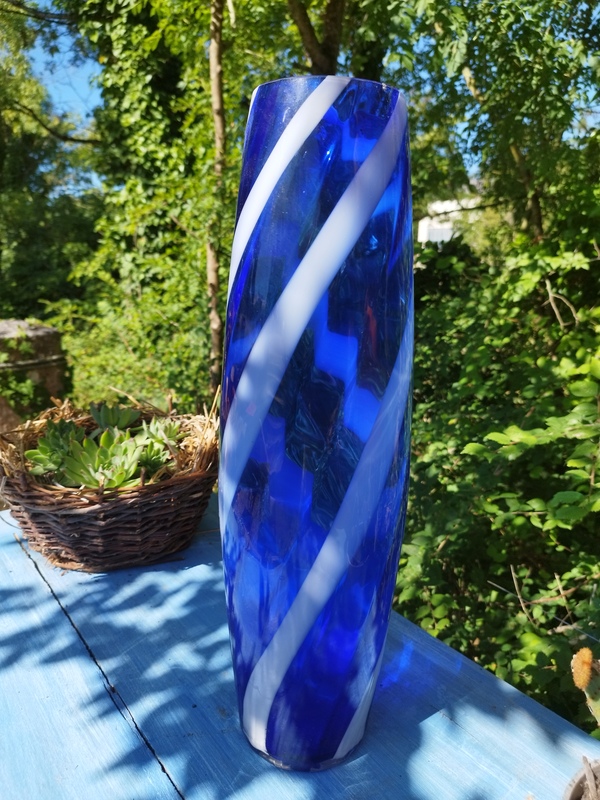 Vase 70's verrier 
