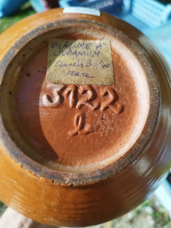 Vase céramique années 30 40