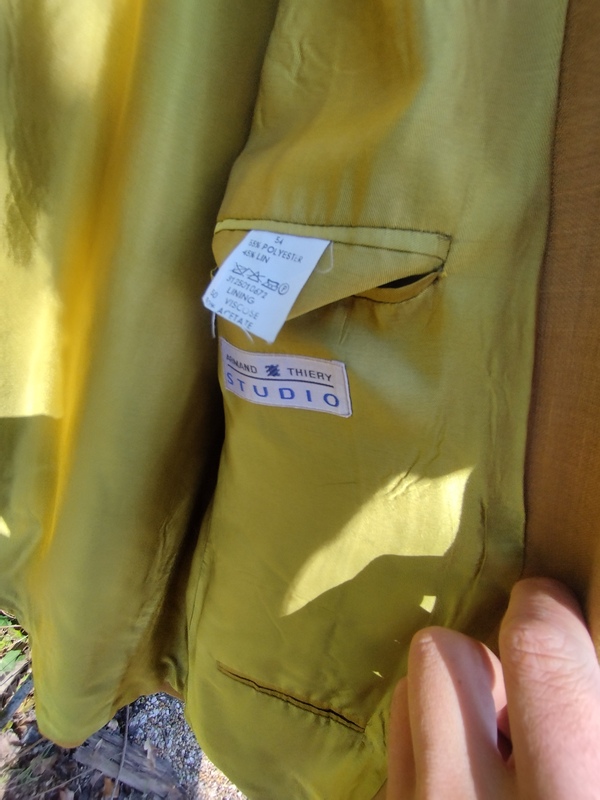 Veste de costume vintage T54