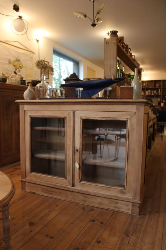 Vitrine bois XXe