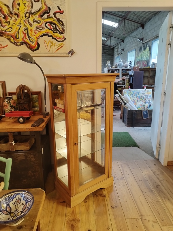 Vitrine en chêne